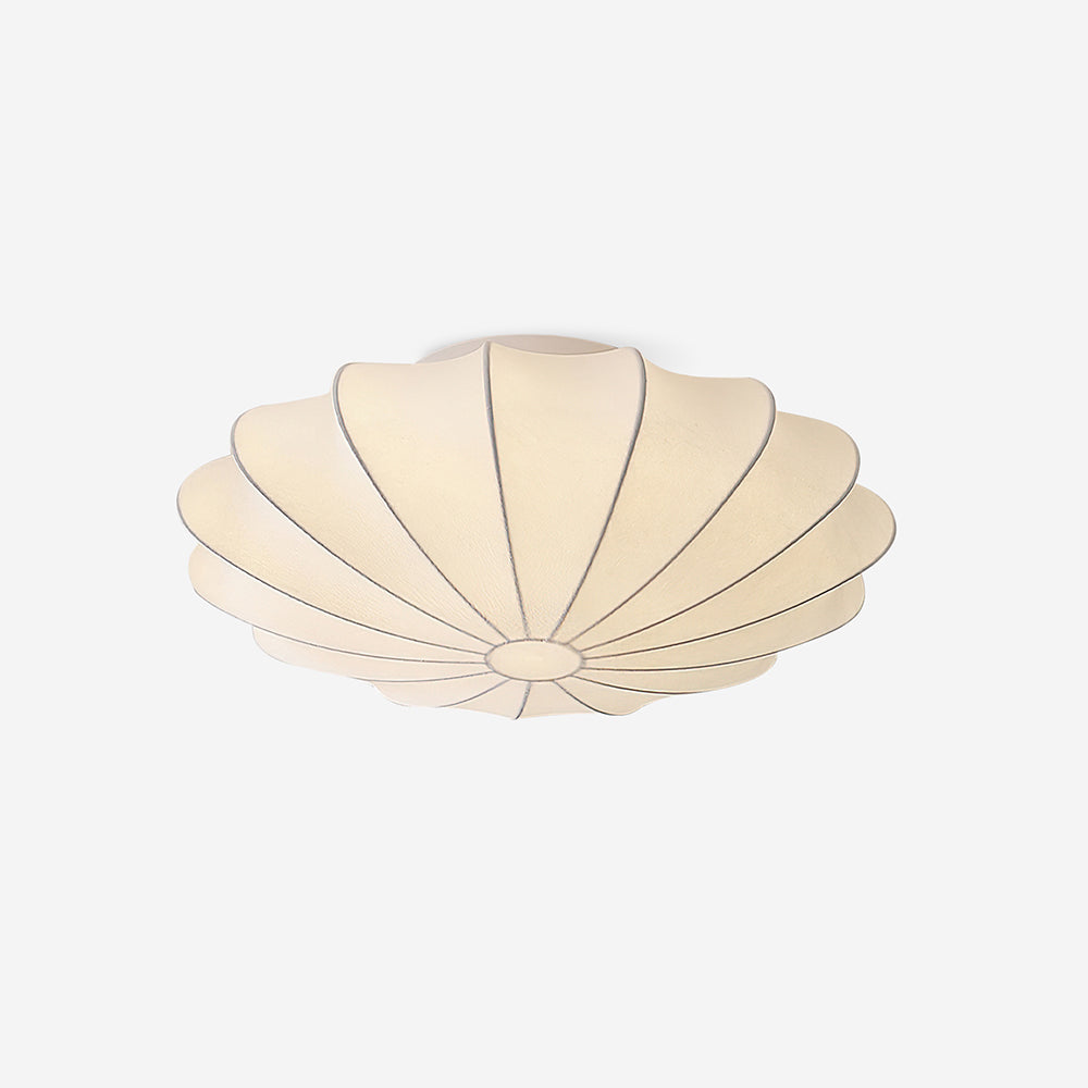 Bowl-vormige stoffen plafondlamp Elegant ontwerp