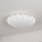 Bowl-vormige stoffen plafondlamp Elegant ontwerp