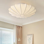 Bowl-vormige stoffen plafondlamp Elegant ontwerp
