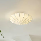 Bowl-vormige stoffen plafondlamp Elegant ontwerp
