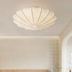 Bowl-vormige stoffen plafondlamp Elegant ontwerp