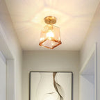 Nordic plafondlamp met creatief glazen koepelontwerp - Modern design voor hal en woonkamer