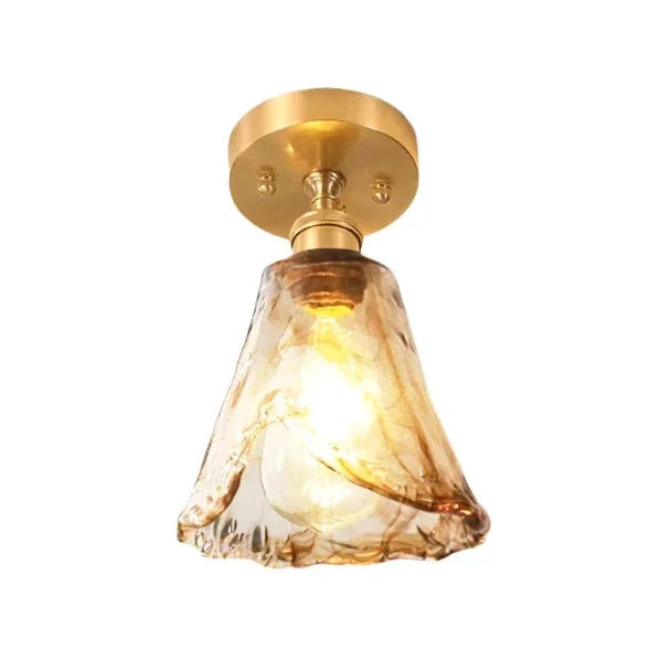 Nordic plafondlamp met creatief glazen koepelontwerp - Modern design voor hal en woonkamer