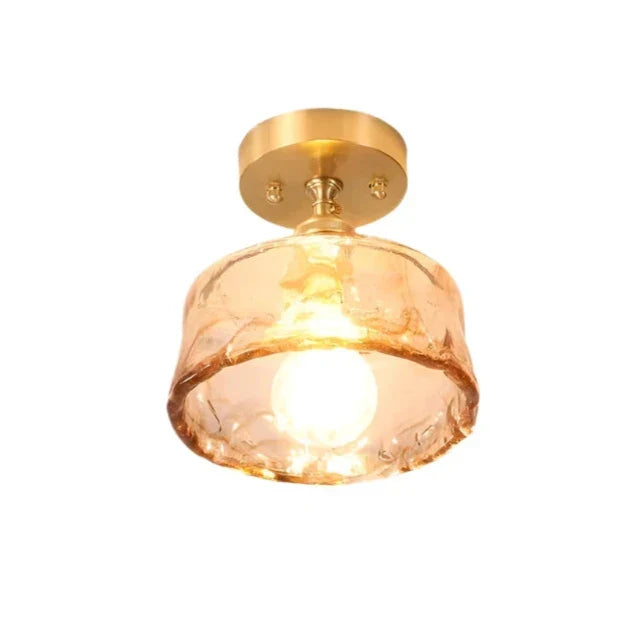 Nordic plafondlamp met creatief glazen koepelontwerp - Modern design voor hal en woonkamer
