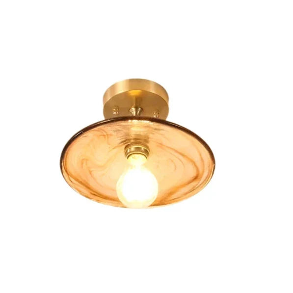 Nordic plafondlamp met creatief glazen koepelontwerp - Modern design voor hal en woonkamer