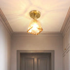 Nordic plafondlamp met creatief glazen koepelontwerp - Modern design voor hal en woonkamer