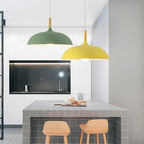 Eichenholz plafondlamp in Scandinavisch design – LED houten plafondlicht