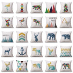 Geometric Dier Kussenhoes