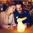 Moderne creatieve Konijnen PE LED Tafellamp voor de slaapkamer