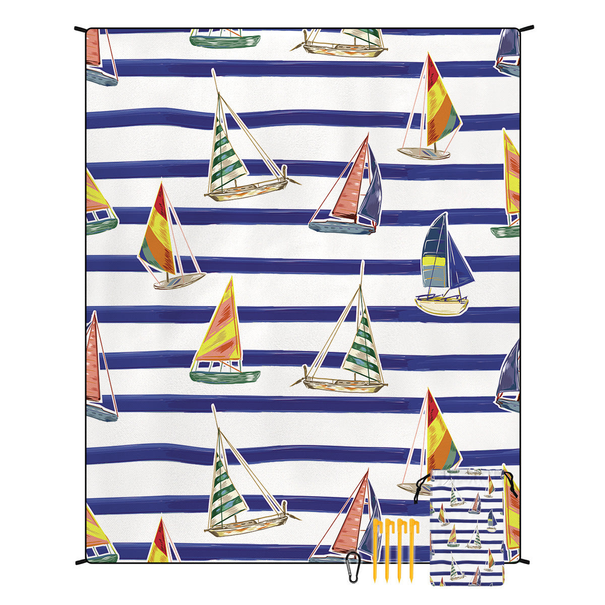 Geometrische Print Wandtapijt Avosian