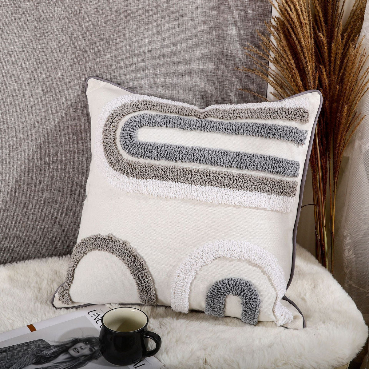 Artistieke decoratieve kussenhoes Avosian