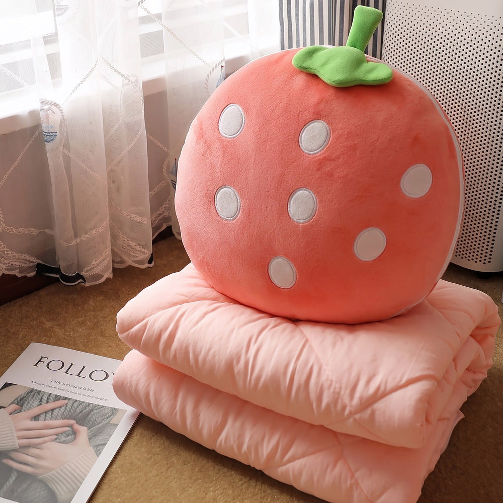 Pluche kussen in fruitig ontwerp Avosian