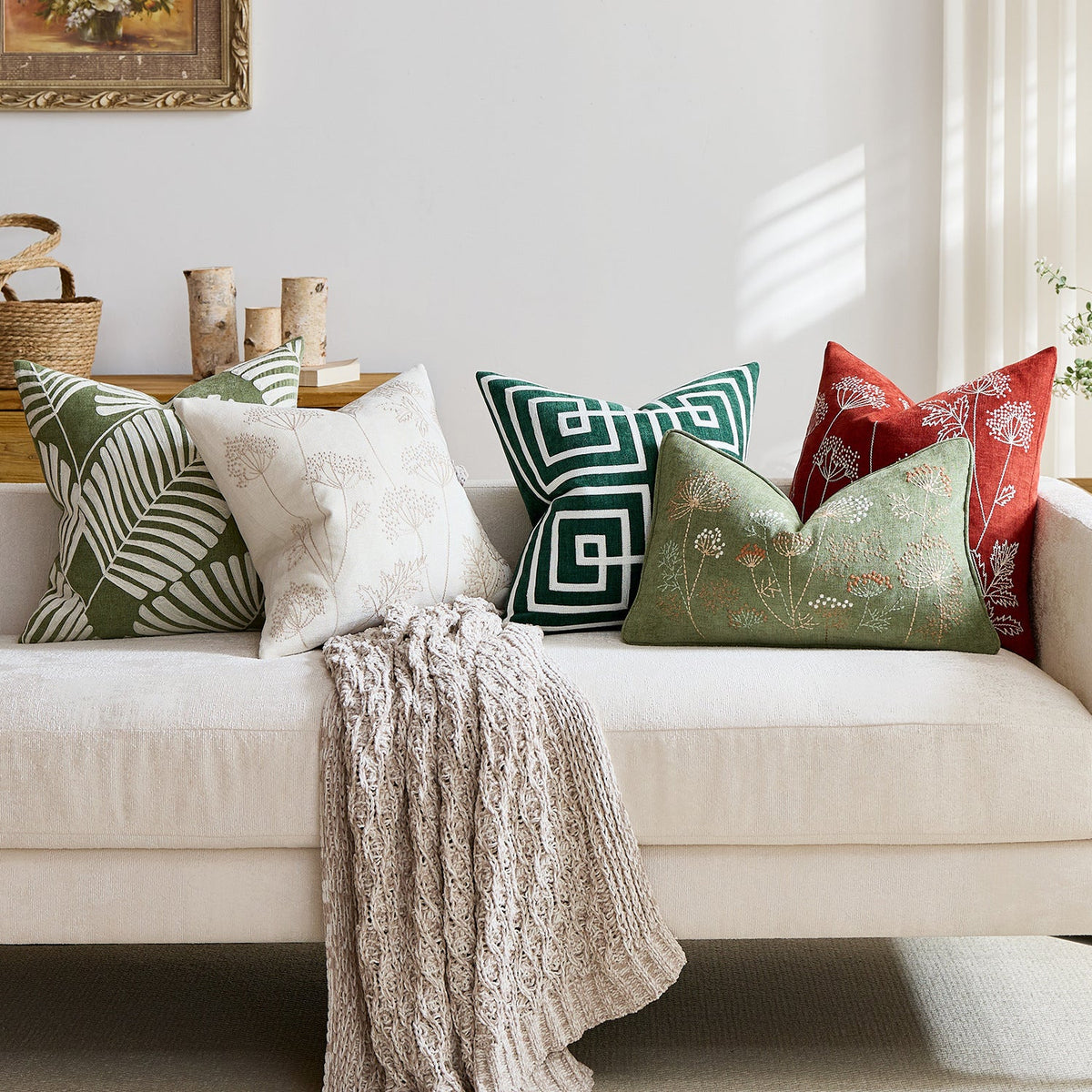 Decoratieve kussensloop Avosian