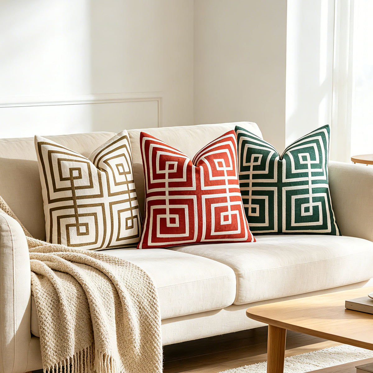 Decoratieve kussensloop Avosian