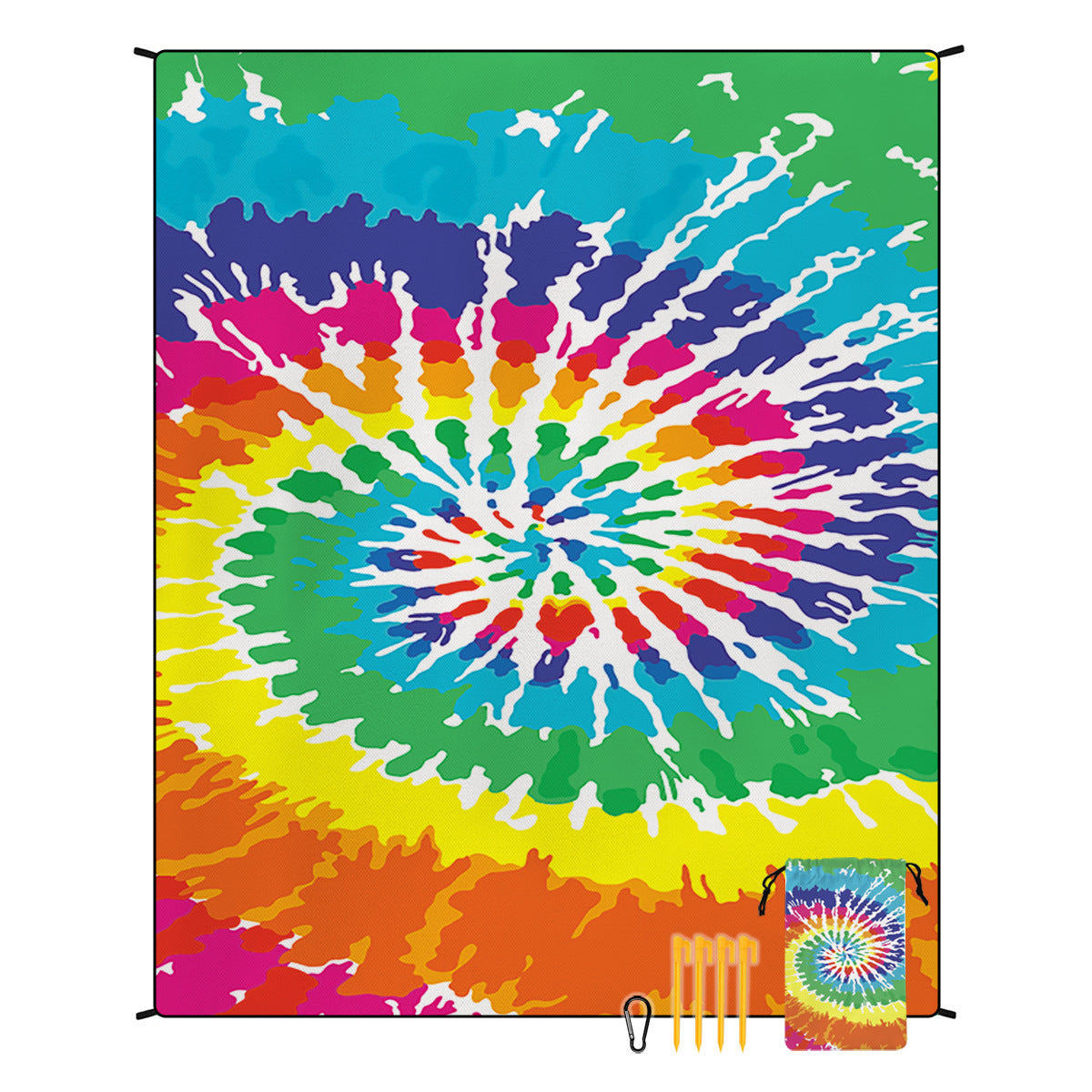 Geometrische Print Wandtapijt Avosian