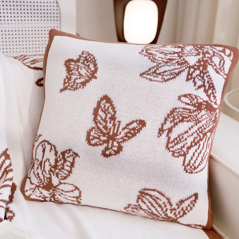 Decoratieve Deken met Bloemenontwerp Avosian