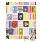 Geometrische Print Wandtapijt Avosian