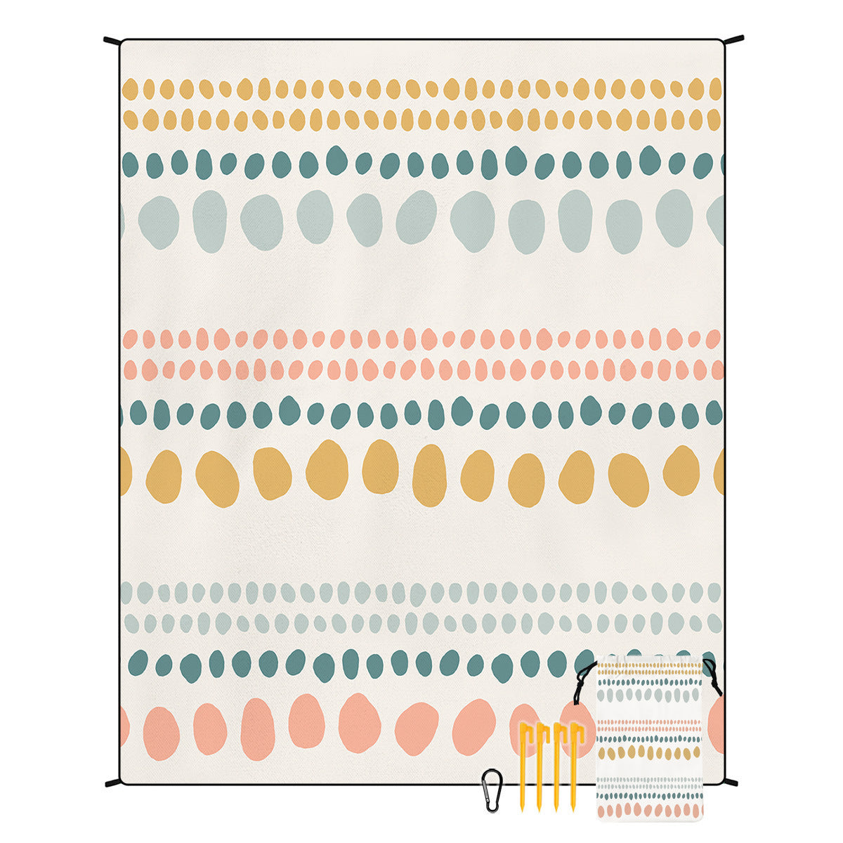Geometrische Print Wandtapijt Avosian