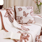 Decoratieve Deken met Bloemenontwerp Avosian