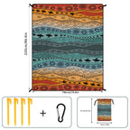 Geometrische Print Wandtapijt Avosian