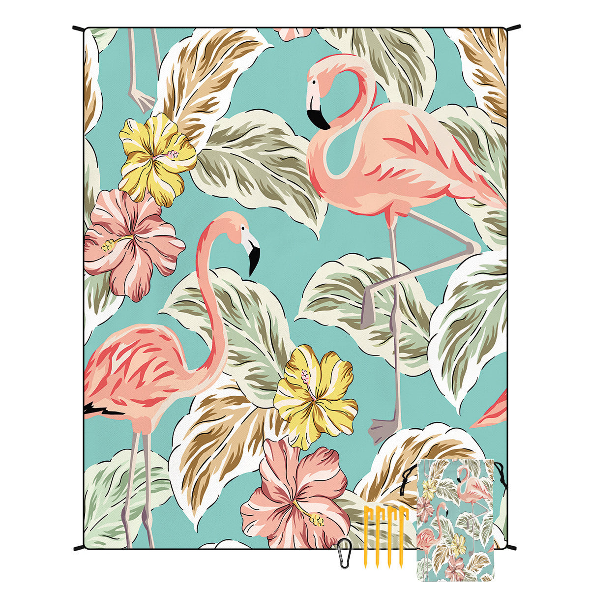 Geometrische Print Wandtapijt Avosian