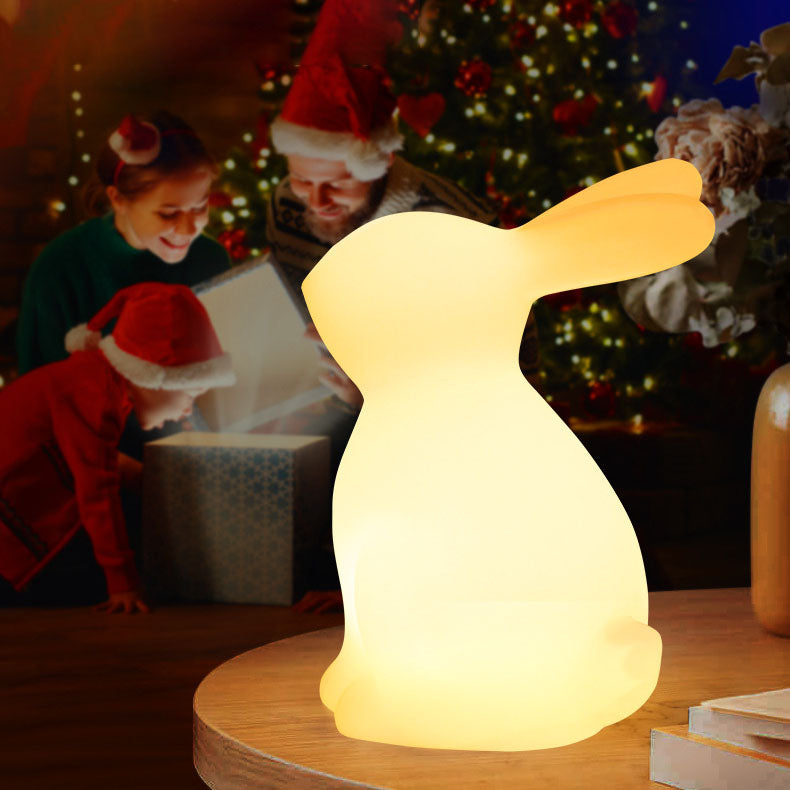 Moderne creatieve Konijnen PE LED Tafellamp voor de slaapkamer