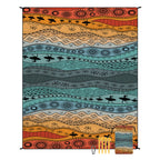 Geometrische Print Wandtapijt Avosian