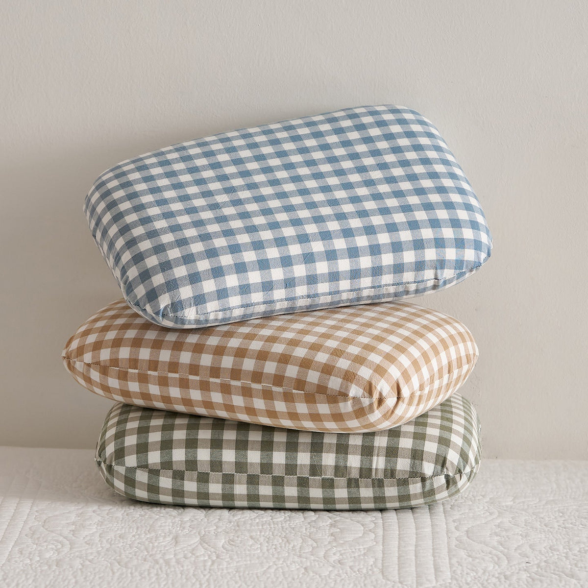 Comfort Kussen met Geruit Ontwerp Avosian