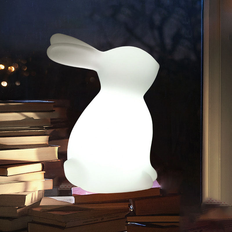 Moderne creatieve Konijnen PE LED Tafellamp voor de slaapkamer