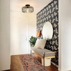Moderne Industrie Vogelkooi Hanglamp Zwart