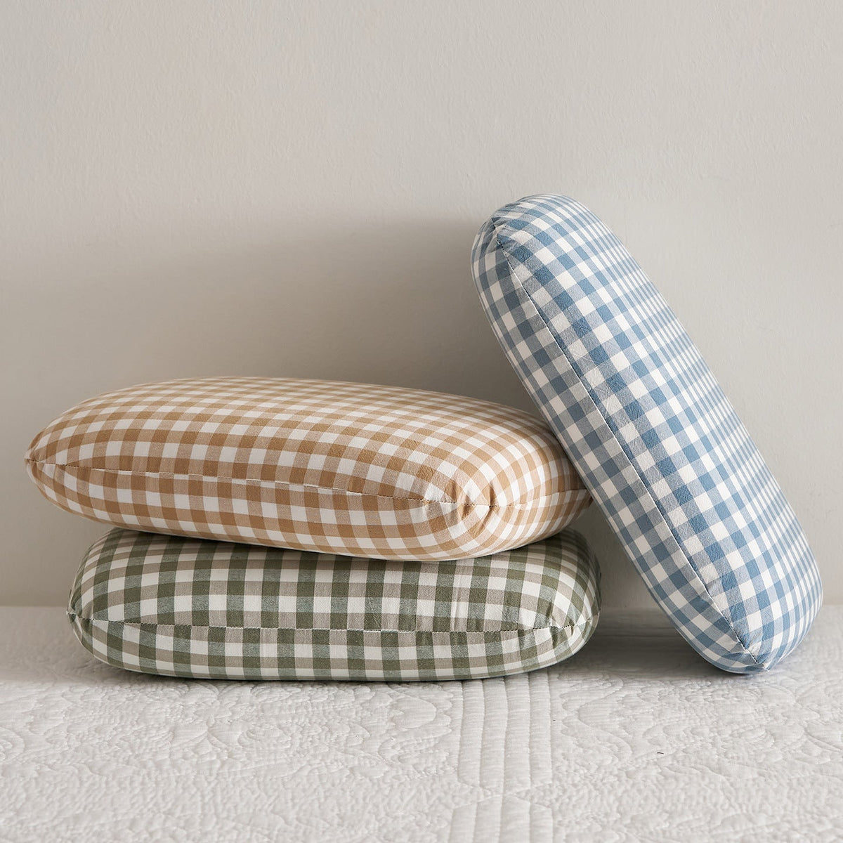Comfort Kussen met Geruit Ontwerp Avosian