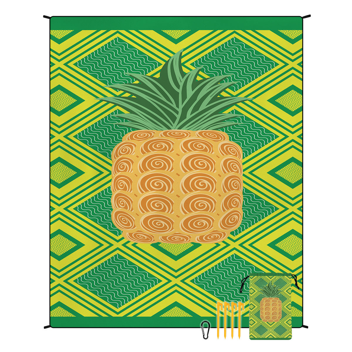 Geometrische Print Wandtapijt Avosian