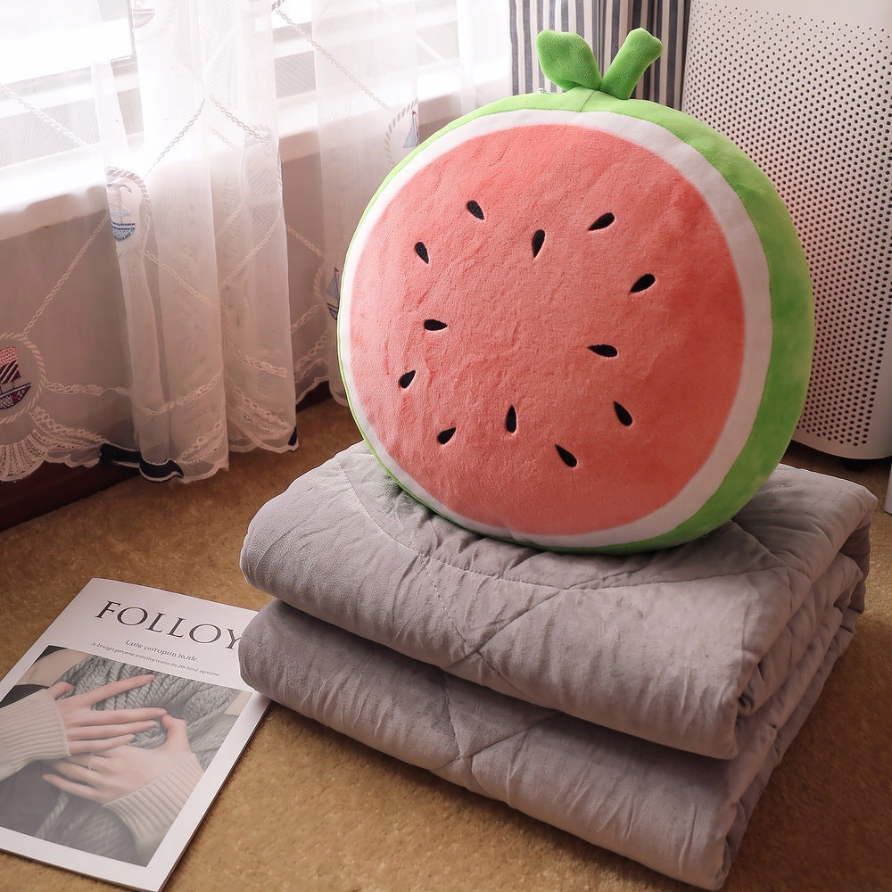 Pluche kussen in fruitig ontwerp Avosian