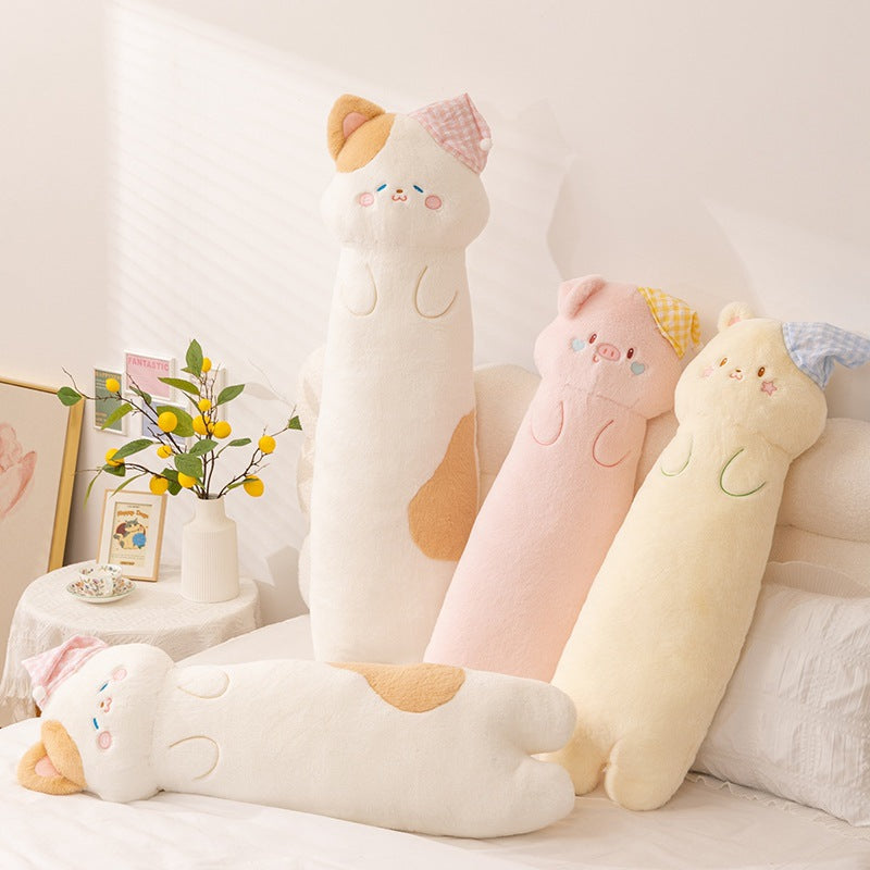 Pluche nekrol met kittenmotief Avosian