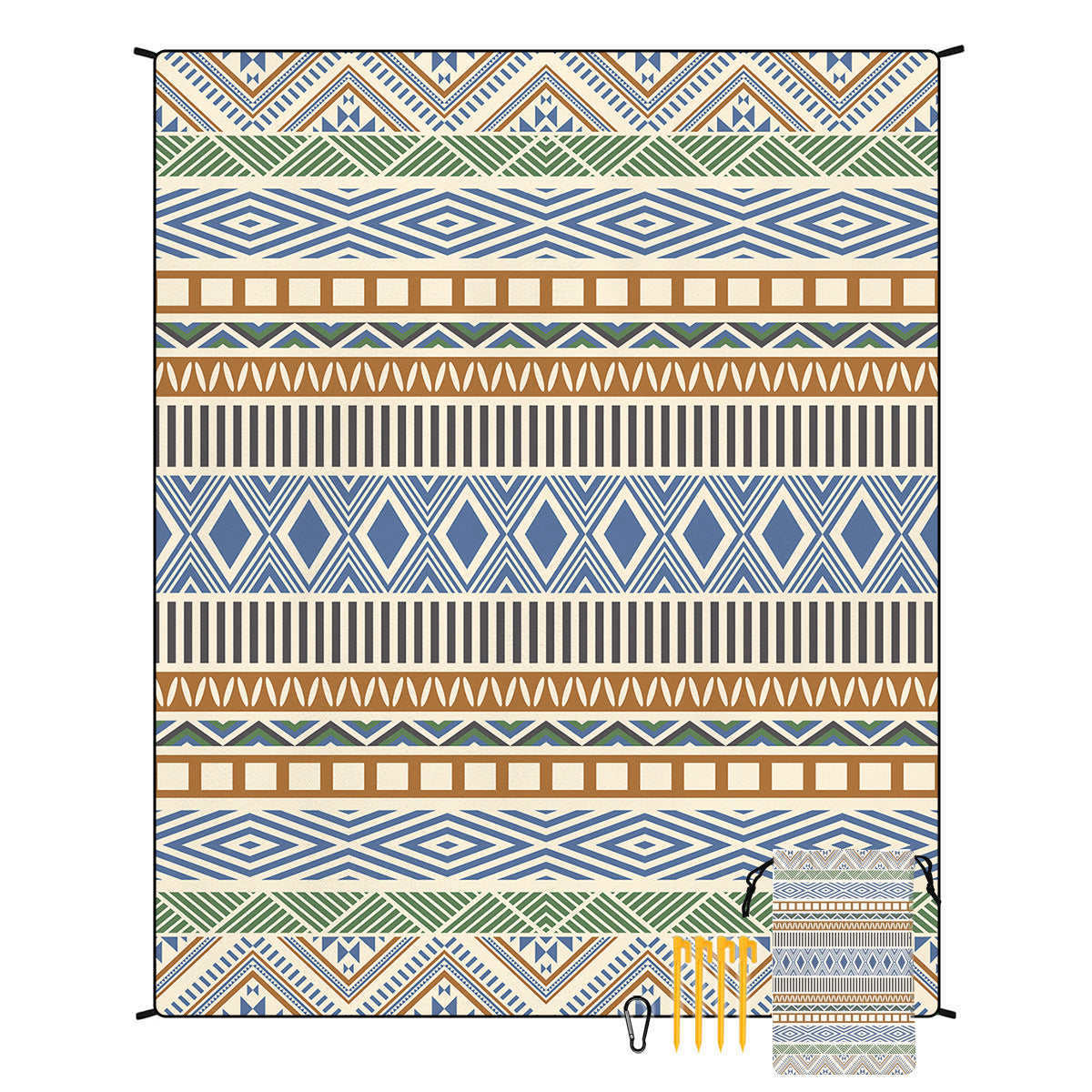 Geometrische Print Wandtapijt Avosian