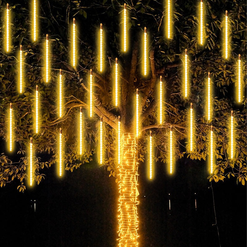 Buiten hangende Meteor-buislampen voor bomen waterdicht cascadian LED-regen-effect Avosian