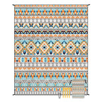 Geometrische Print Wandtapijt Avosian