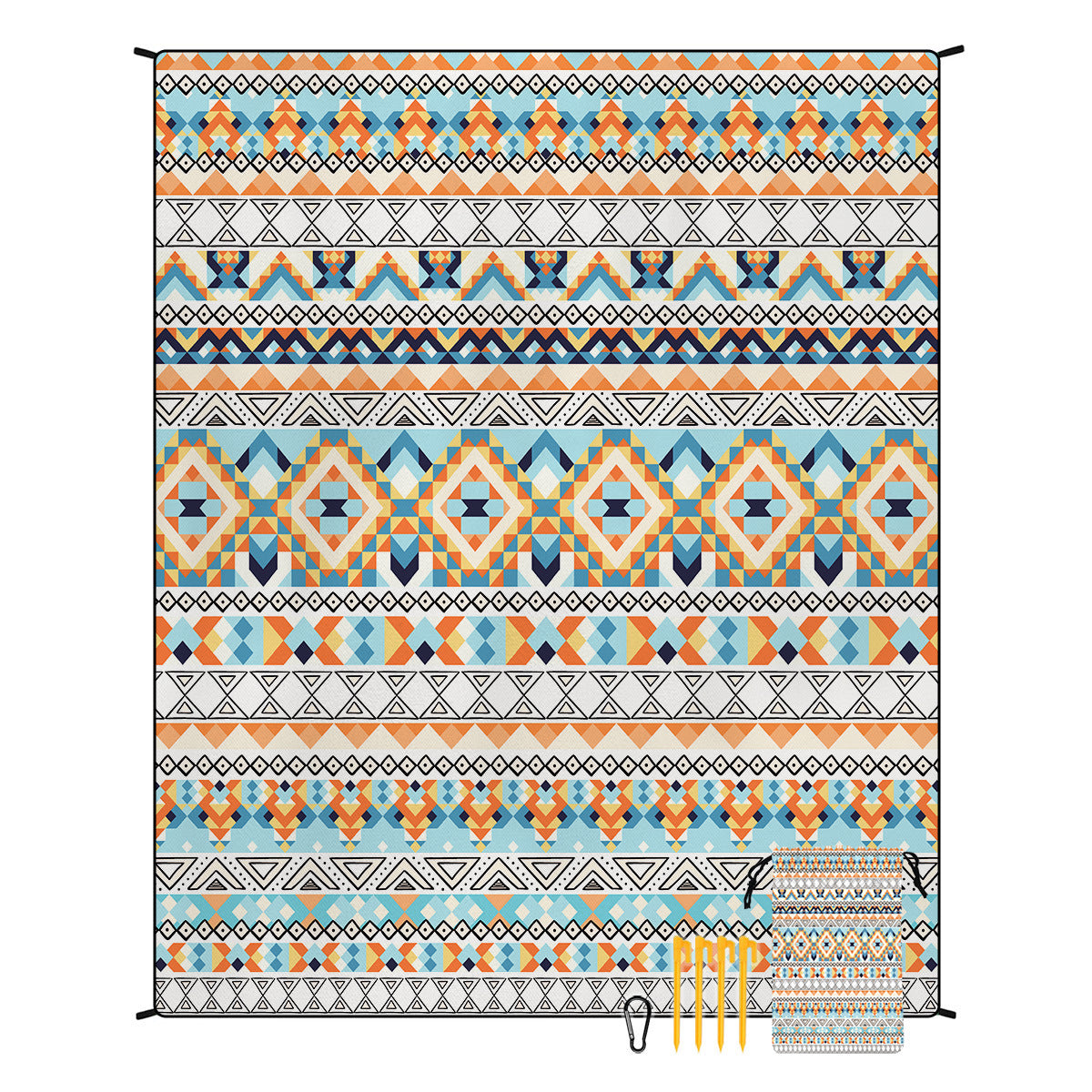 Geometrische Print Wandtapijt Avosian
