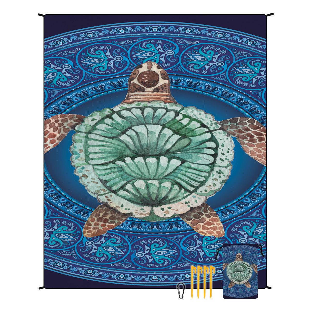 Geometrische Print Wandtapijt Avosian