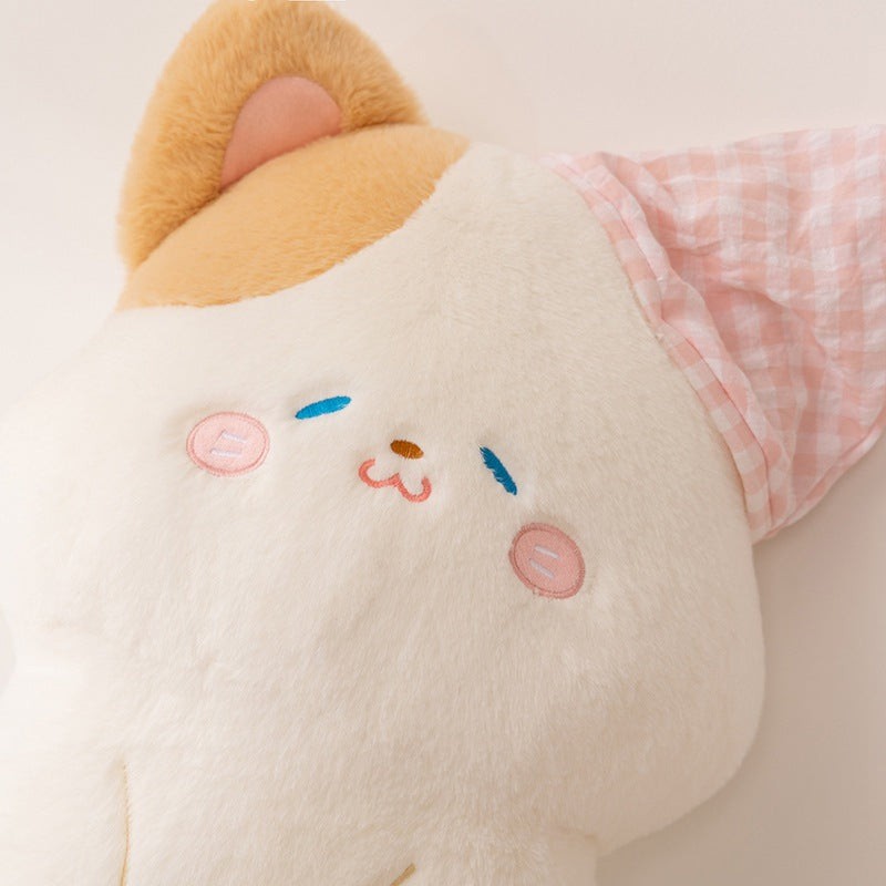 Pluche nekrol met kittenmotief Avosian