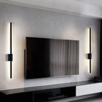 Industriële Minimalistische Lange LED IJzeren Wandlampen voor hedendaagse woonkamerdecoratie en stijlvolle verlichting