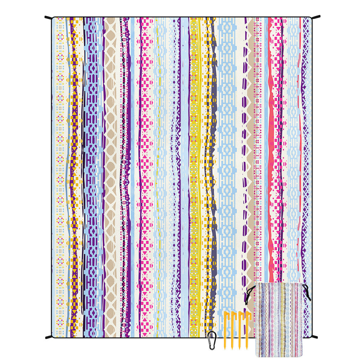 Geometrische Print Wandtapijt Avosian