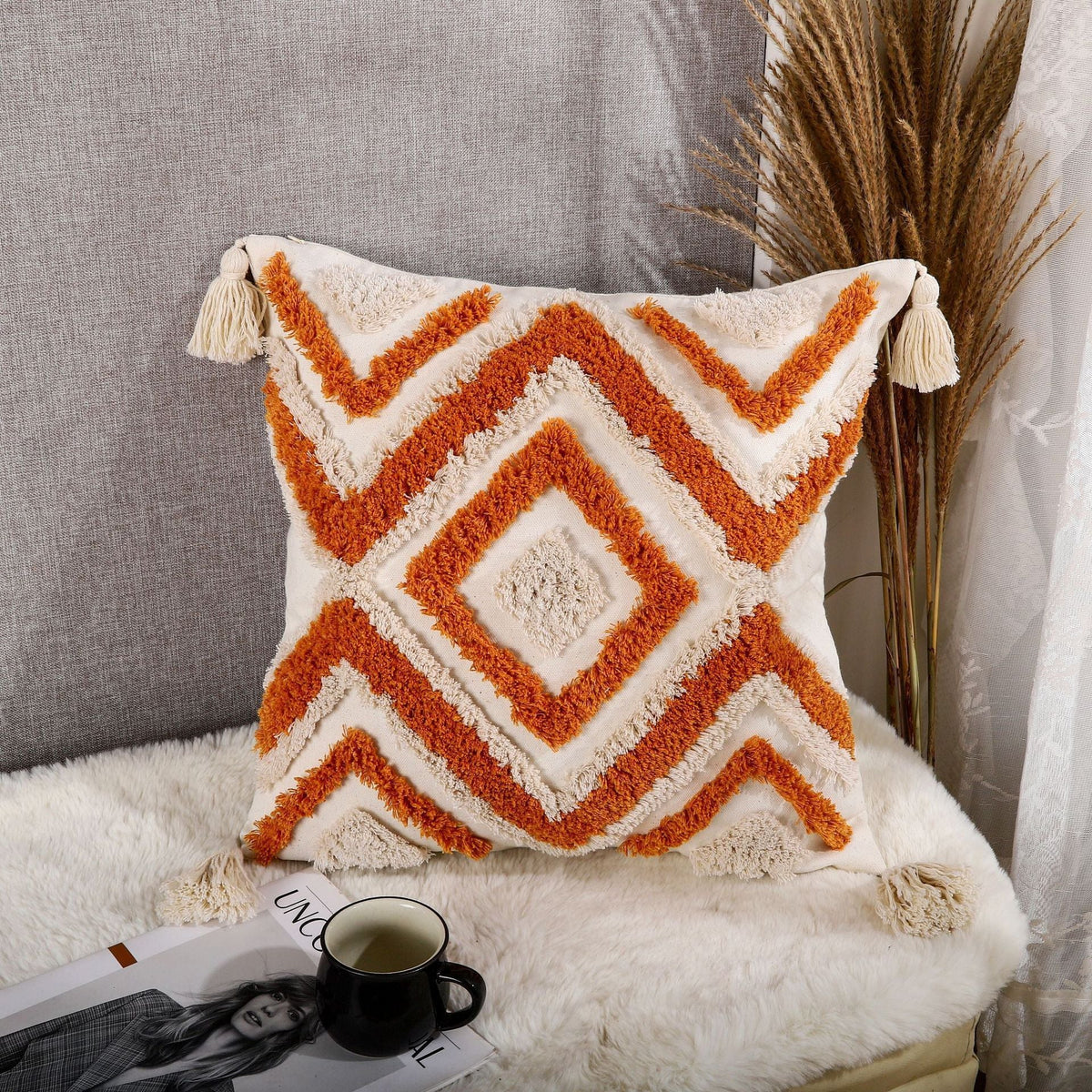 Artistieke decoratieve kussenhoes Avosian