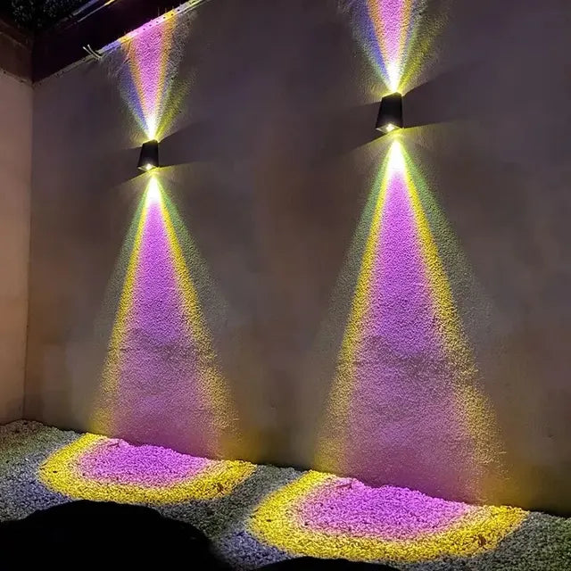 Waterdichte solarverlichting voor buiten – LED-wandlampen voor tuin & terras