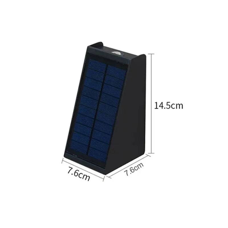 Waterdichte solarverlichting voor buiten – LED-wandlampen voor tuin & terras