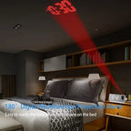 Avosian | Projectie alarmklok met spiegeleffect en groot LED-scherm