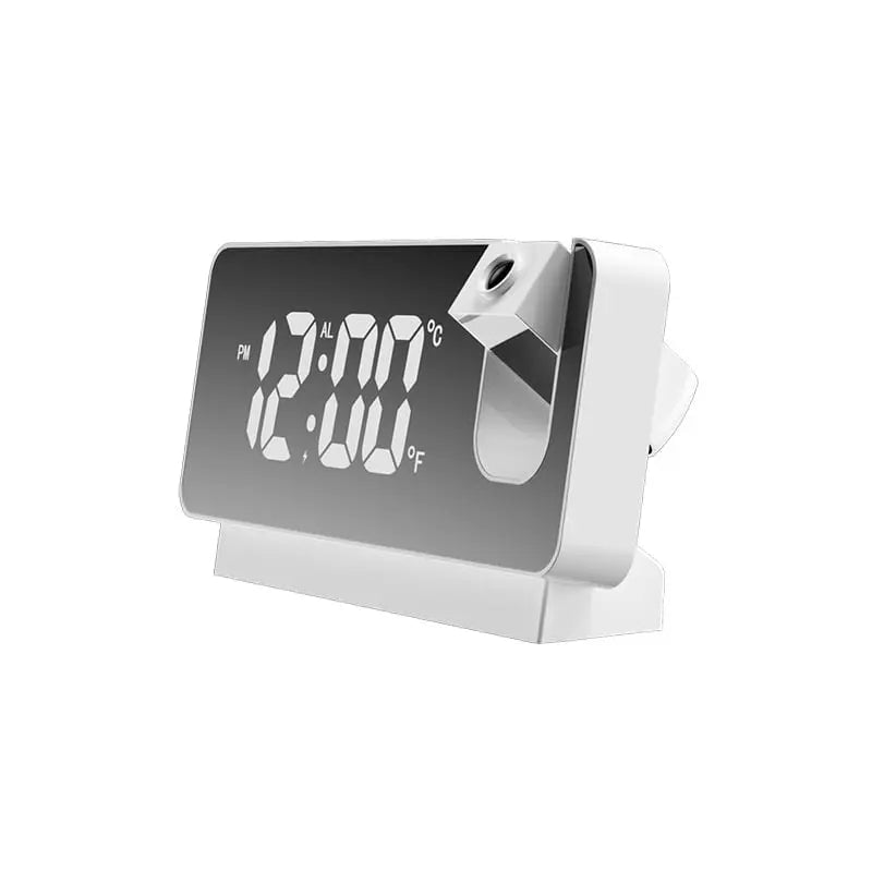 Avosian | Projectie alarmklok met spiegeleffect en groot LED-scherm