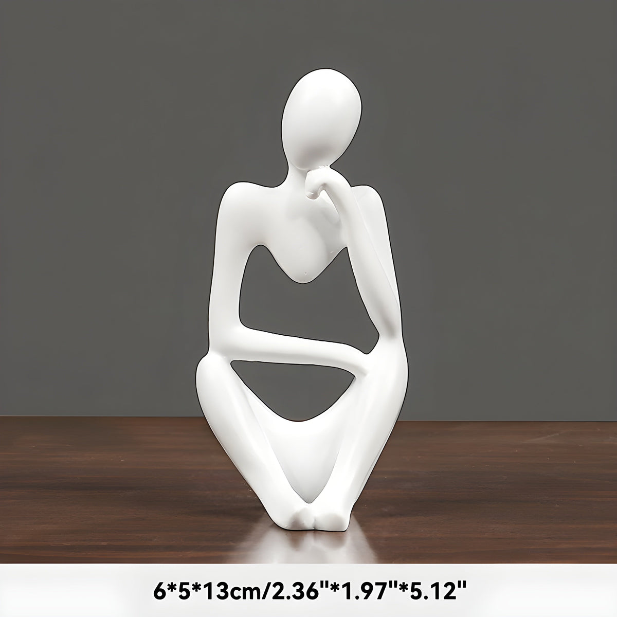 Abstract Thinker Beeldhouwwerk Woondecoratie