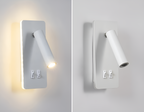 Swivel330 | Minimalistische Cilinder Wandlamp – Verstelbare 330° Draaiende LED Wandlamp