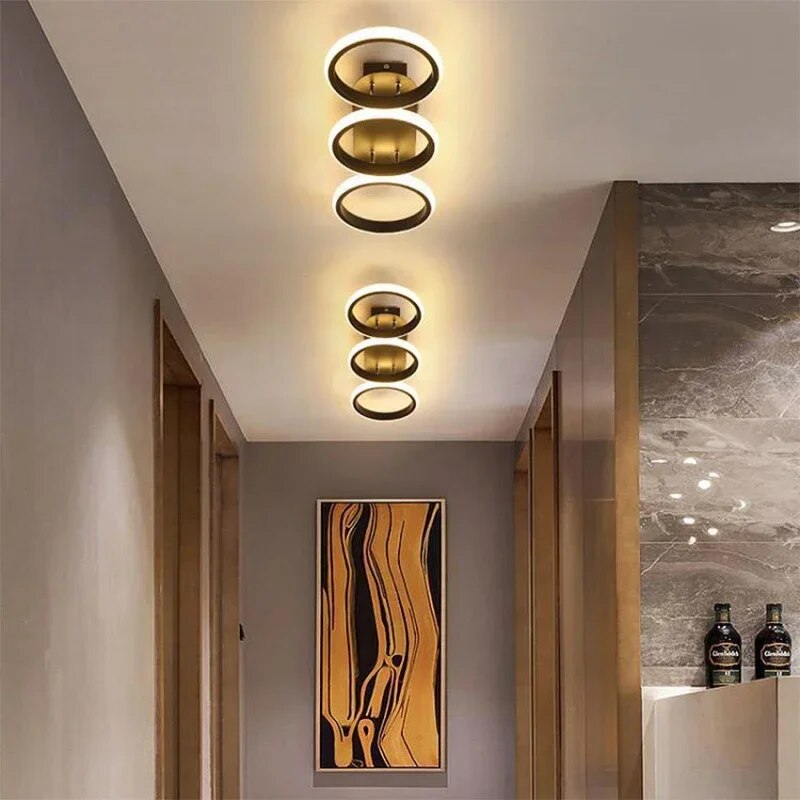 Moderner LED Ring Chandelier – Minimalistische Plafondlamp voor woonkamer en eetruimte